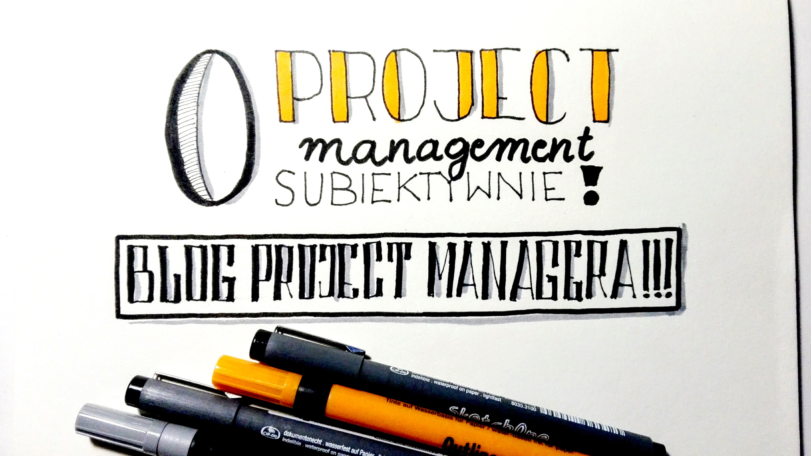 Project Management - sketchnoting