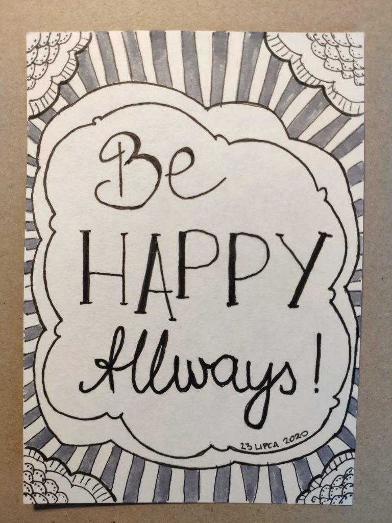 Be Happy Always Sketchnoting